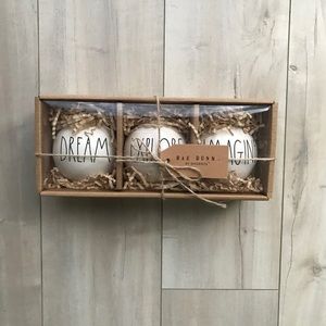 Rae Dunn Christmas ornaments